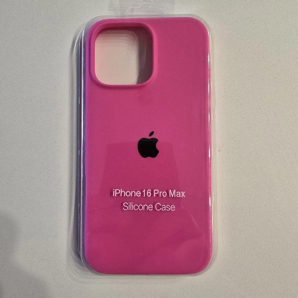 iPhone Silicon Cases 16, 16 Plus , 16 Pro, 16 Pro Max, Apple, Cellphone Case